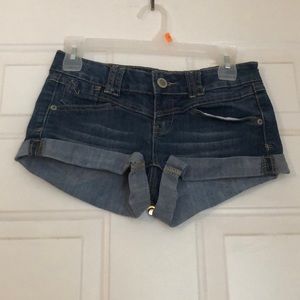 Adorable Jean shorts!